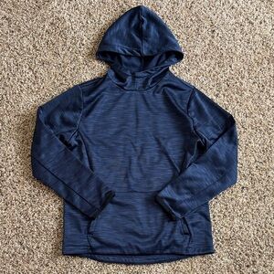 Tek Gear Boys Dark Navy Blue Pullover Lightweight Hoodie Size Medium 10/12